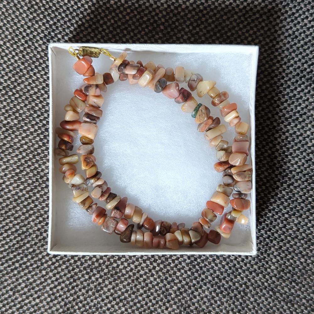 Autumn Jasper Necklace - 18"
